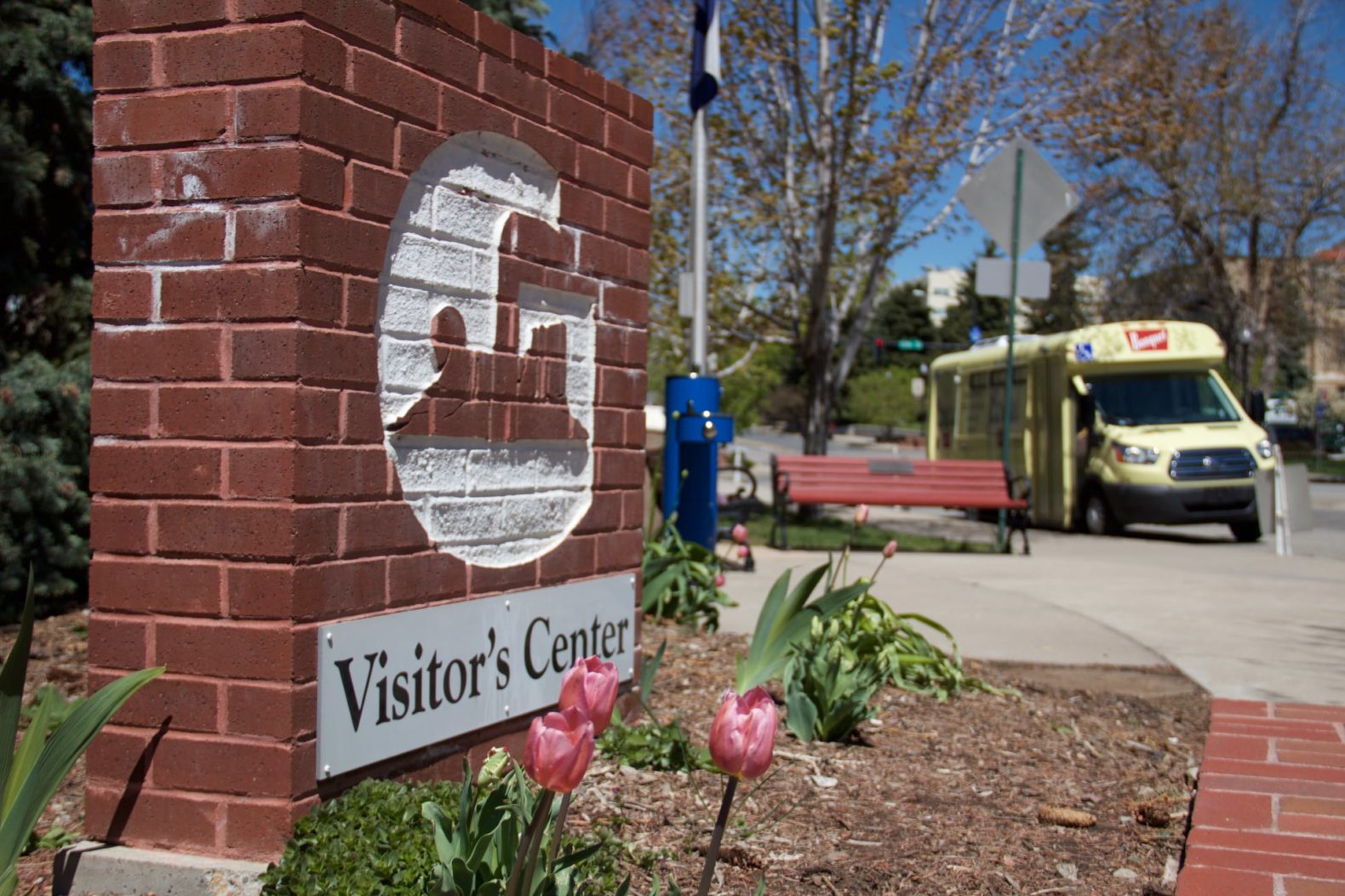 Visitor Center Sign